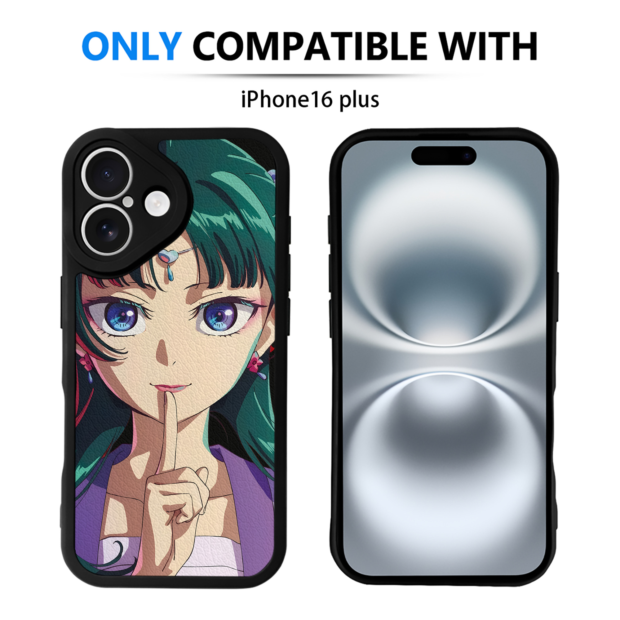（画像用） 薬屋のひとりごと The Apothecary Diaries 【iPhone 16シリーズ対応】シリコンスマホケース（レザー調） 材質：シリコン